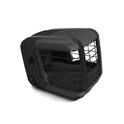 4Pets Caree Hunde & Katzen Transportbox Black Series bis 15 kg - für den Autositz