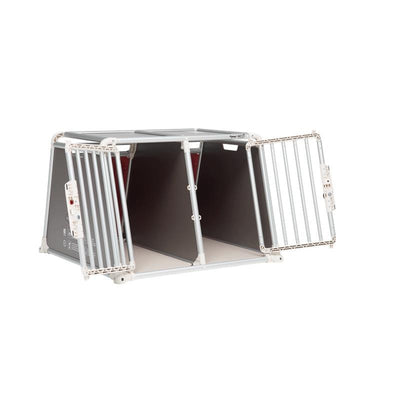4pets Hunde-Transportbox ECO 22 für 2 Hunde mittlerer Rassen bis 35 kg L - 2 Hunde bis ca. 35 kg