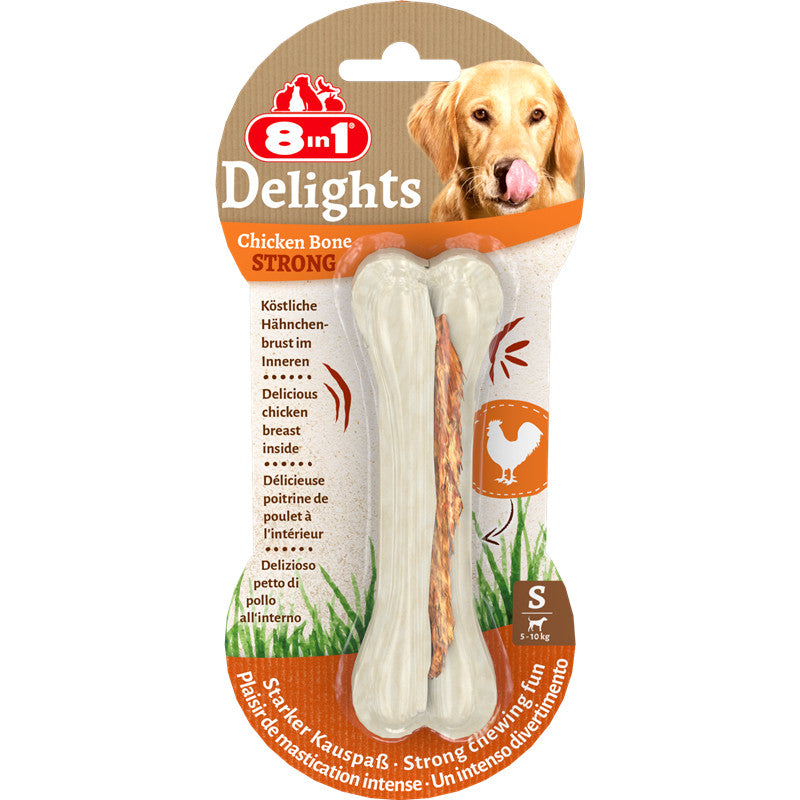 8in1 Delights Chicken Bone Strong S 55 g