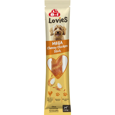 8in1 Lovies Mega Cheesy CKN Stick 110 g