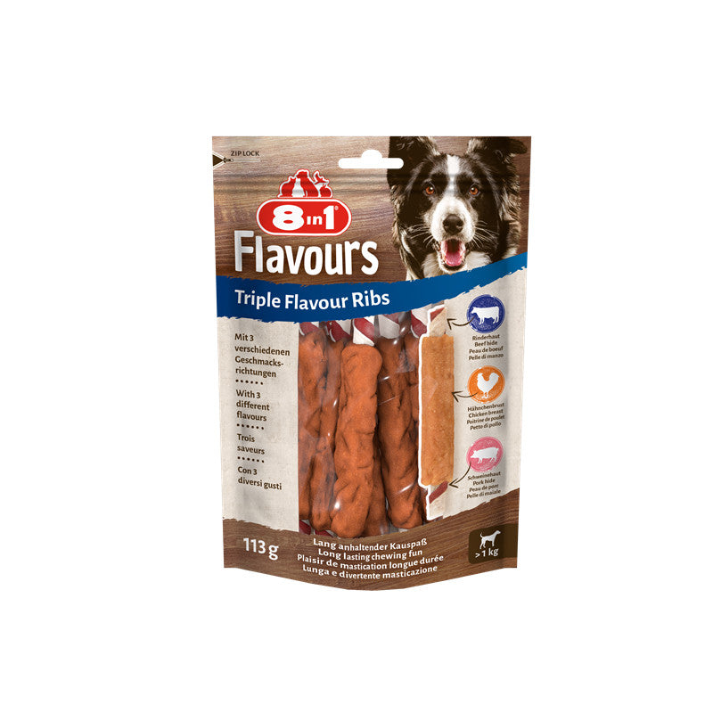 8in1 Triple Flavour Ribs 6 Stück / 113 g