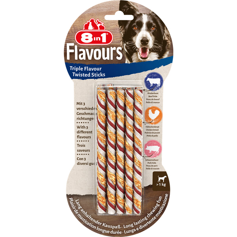 8in1 Triple Flavour Twists  10 Stück / 70 g