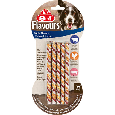 8in1 Triple Flavour Twists  10 Stück / 70 g