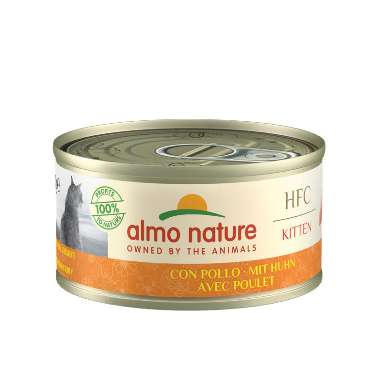Almo Nature Katzen Nassfutter Kitten Huhn 70 g