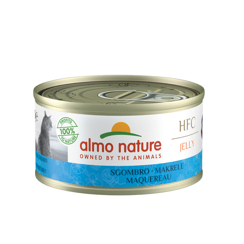 Almo Nature Katzen Nassfutter Jelly Makrele 70 g