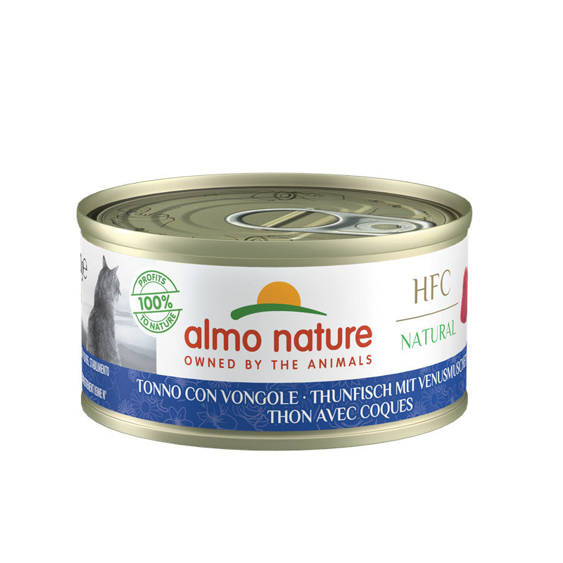 Almo Nature Katzen Nassfutter Thunfisch mit Venusmuscheln 70 g