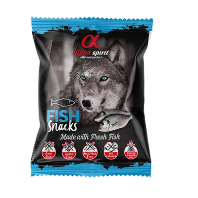 alpha spirit Snack gewürfelt Fisch  50 g