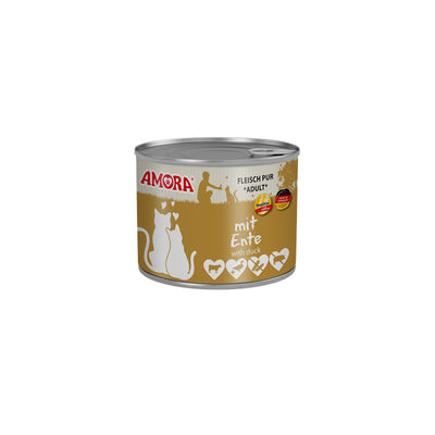AMORA Cat Fleisch Pur mit Ente 200 g