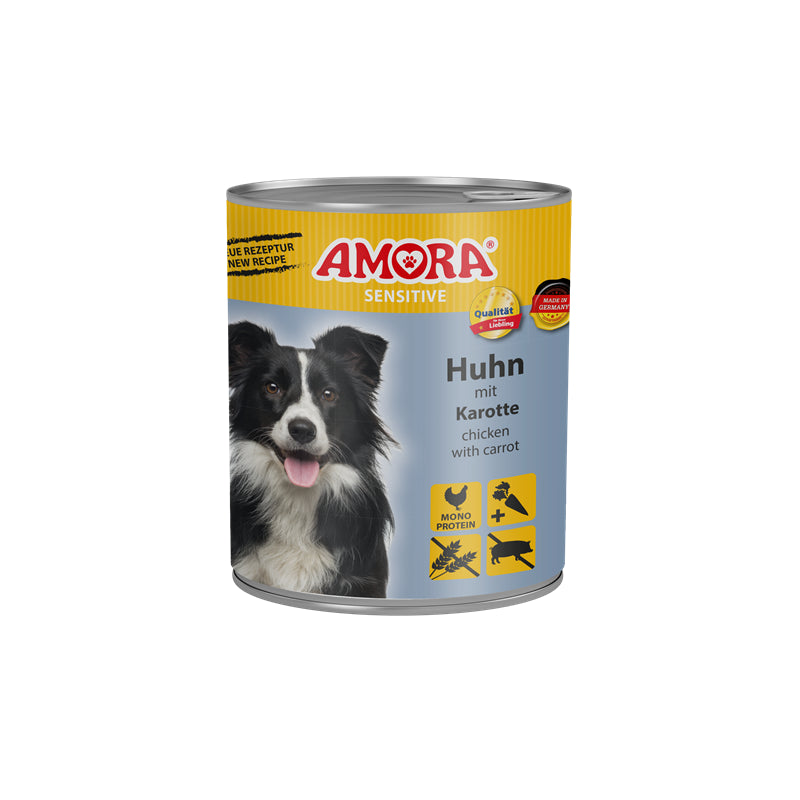 AMORA Dog Sensitive Huhn & Karotte 800g