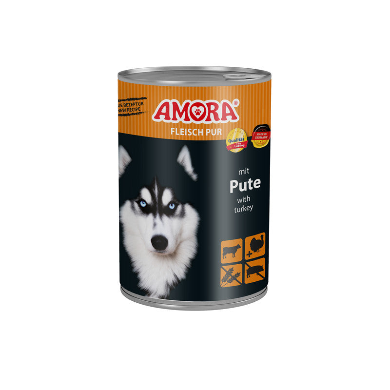 AMORA Fleisch Pur mit Pute 400 g
