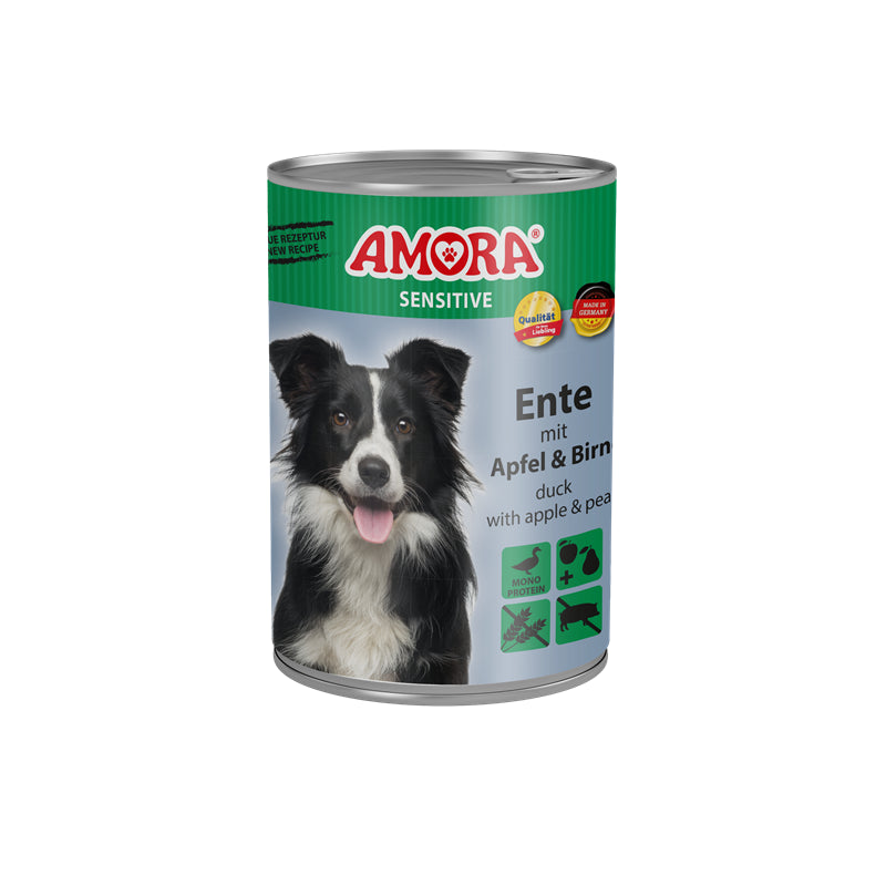 AMORA Sensitive Ente+Apfel+Birne 400 g