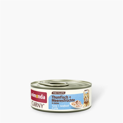 animonda Carny Fine Fillets Adult Thunfisch + Meeresfrüchte in Gelee 60 g