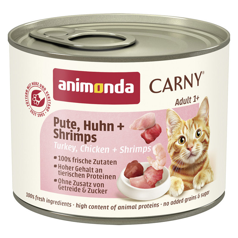 Animonda Cat Dose Carny Adult Pute & Huhn & Shrimps 200 g