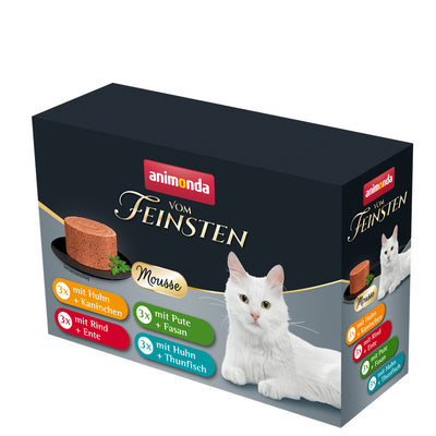 Animonda Cat Dose vom Feinsten Adult Mousse Vielfalt 12 x 85 g