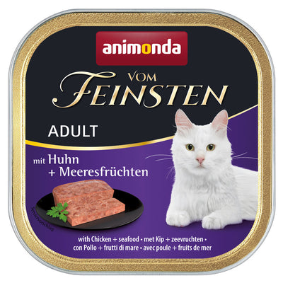 Animonda Cat Vom Feinsten Adult mit Huhn & Meeresfrüchte 100 g