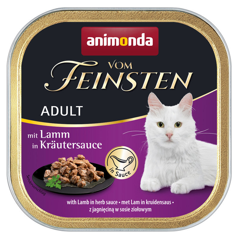 Animonda Cat Vom Feinsten mit Lamm in Kräutersauce 100 g