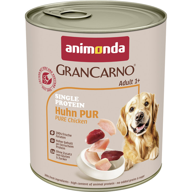 Animonda Dog Dose GranCarno Adult Huhn pur 800g
