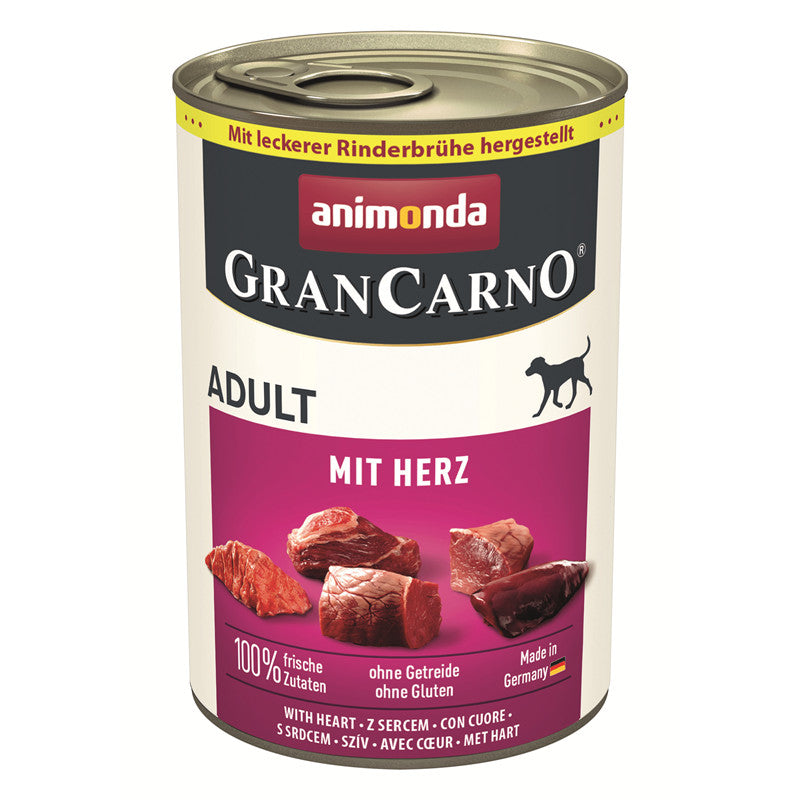 Animonda Dog Dose GranCarno Adult mit Herz 400 g