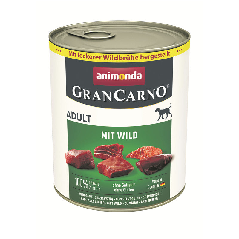 Animonda Dog Dose GranCarno Adult mit Wild 800 g