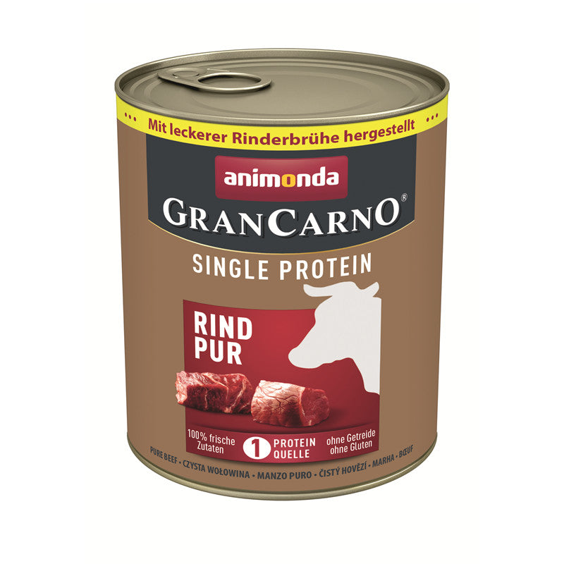 Animonda Dog Dose GranCarno Adult Rind pur 800 g