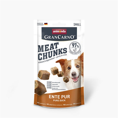 Animonda Dog Snack GranCarno Meat Chunks Ente pur 60 g