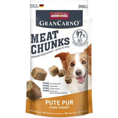 Animonda Dog Snack Meat Chunks Pute pur 60 g