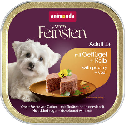 Animonda Dog Vom Feinsten Adult mit Geflügel & Kalb 150 g