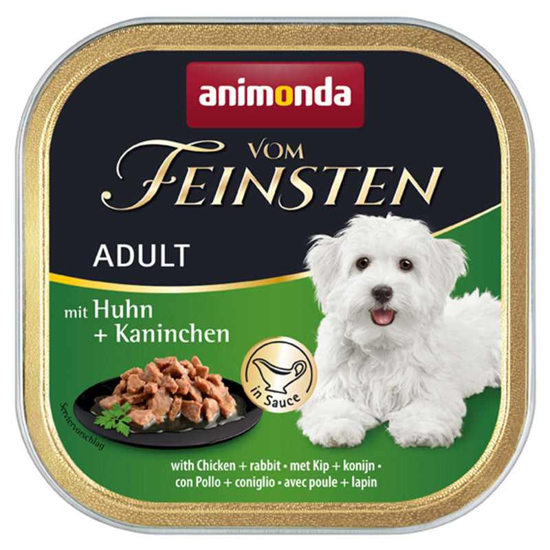 Animonda Dog Vom Feinsten Adult mit Huhn + Kaninchen 150 g