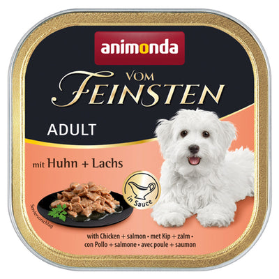 Animonda Dog Vom Feinsten Adult mit Huhn + Lachs 150 g