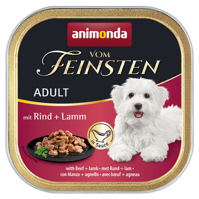 Animonda Dog Vom Feinsten Adult mit Rind + Lamm 150 g