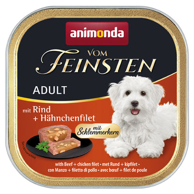 Animonda Dog Vom Feinsten Schlemmerkern mit Rind & Hähnchenfilet 150 g
