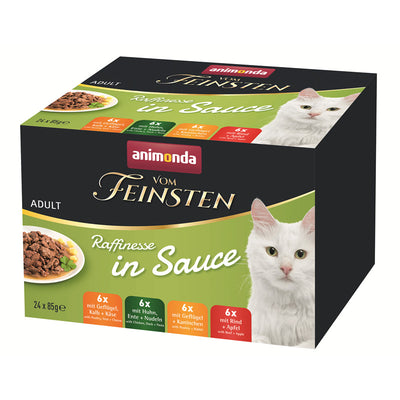 animonda Vom Feinsten Raffinesse in Sauce Adult Adult 24 x 85g Mixpack 24 x 85 g 1 Stück
