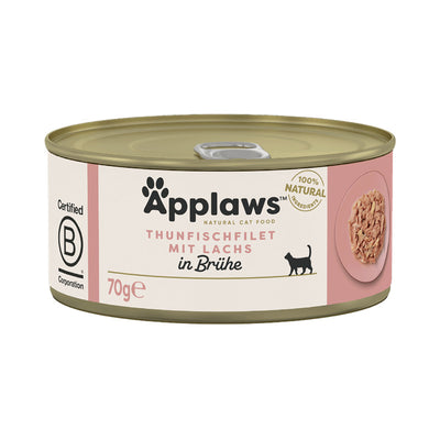 Applaws Katzen Nassfutter Thunfischfilet & Lachs Pouch 70 g