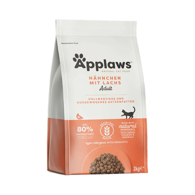 Applaws Katzen Trockenfutter mit Hühnchen & Lachs 2 kg