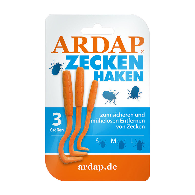ARDAP Zeckenhaken 3er Set