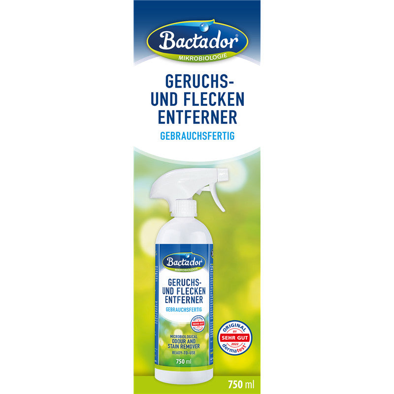 Bactador Geruchs & Fleckenentferner Spray* 0,75 l