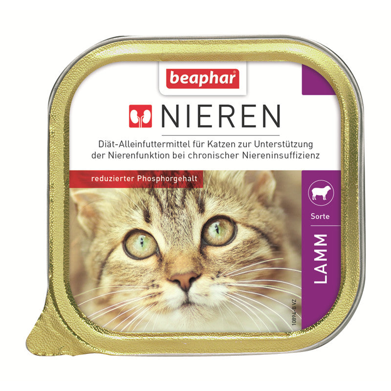 beaphar Nierendiät +Lamm Schale 100 g