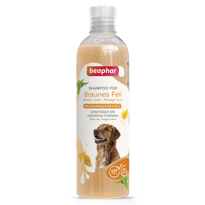 Beaphar Shampoo für braunes Fell 250 ml
