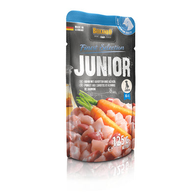 BELCANDO Frischebeutel Junior Huhn mit Karotten  125 g