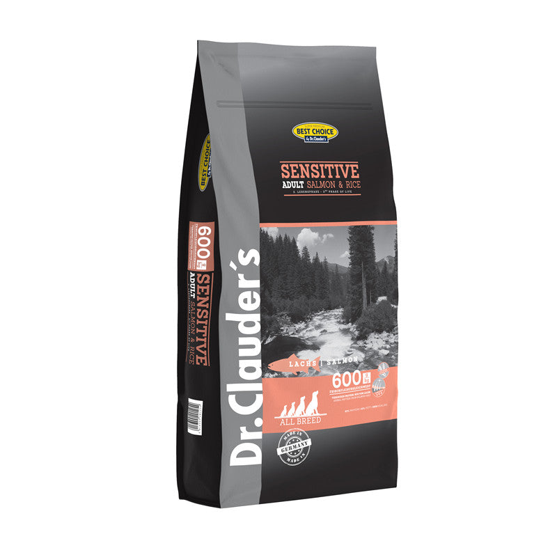 Best Choice Sensitive Adult Lachs & Reis All Breed 12,5 kg