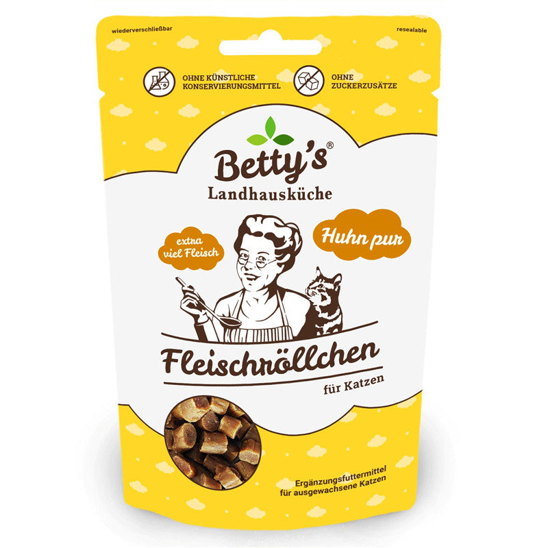 Betty`s Landhausküche Fleischröllchen Huhn pur 50 g