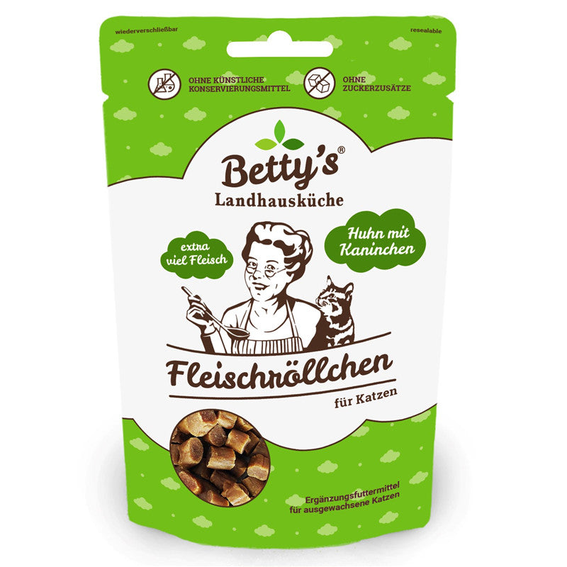 Betty`s Landhausküche Fleischröllchen Huhn und Kaninchen 50 g