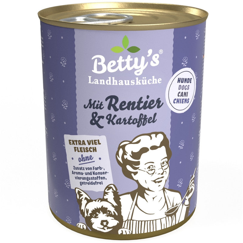 Betty's Landhausküche Hund mit Rentier & Kartoffel 400 g
