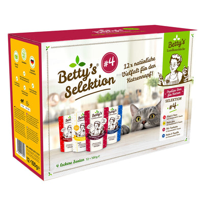 Betty's Landhausküche Katze BOX Selektion #4 12x100g 1 Stück