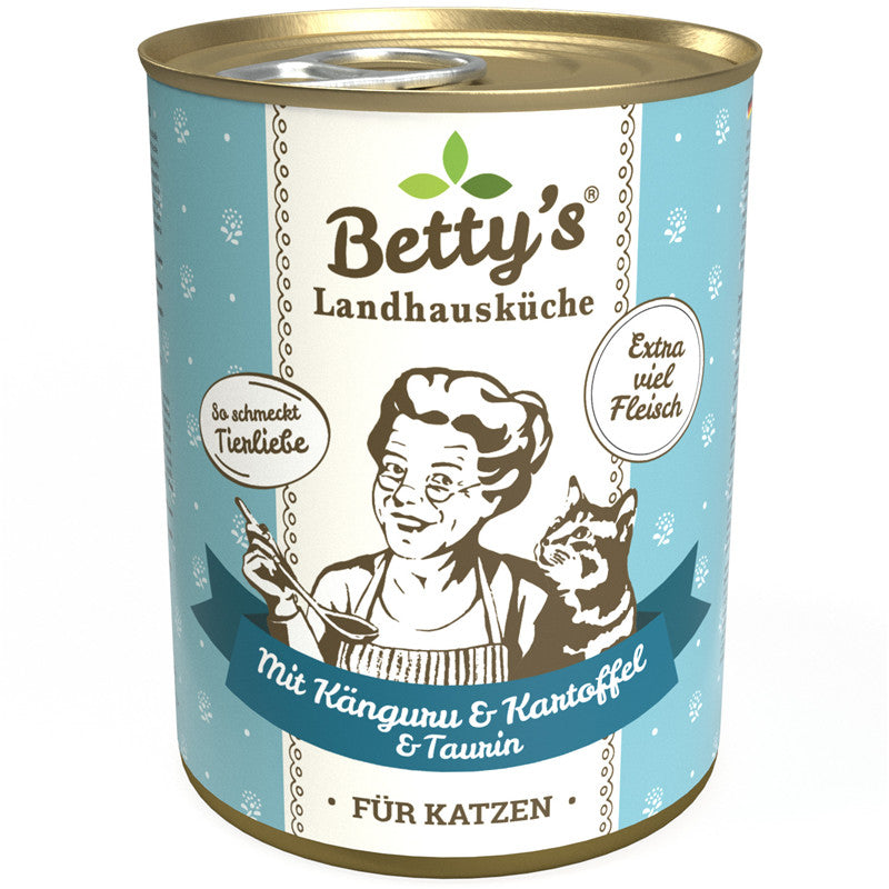 Betty's Landhausküche Katze mit Känguru & Kartoffel 400 g