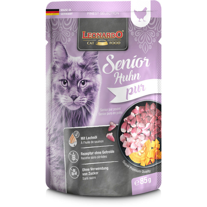 Leonardo Senior Huhn pur 85 g