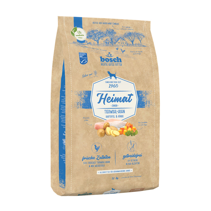 Bosch Dog Heimat Junior Tierwohl-Huhn 12 kg