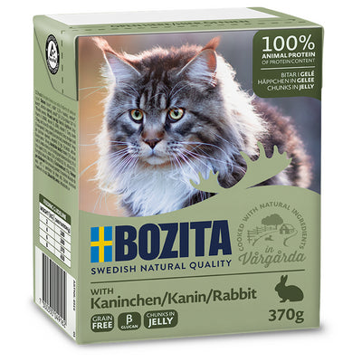 Bozita Feline Tetra Recart Häppchen in Gelee Kaninchen 370 g
