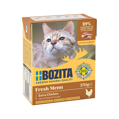 Bozita Feline Tetra Recart Häppchen in Gelee mit viel Huhn 370 g
