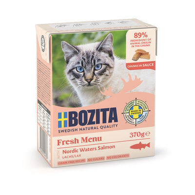 Bozita Feline Tetra Recart Häppchen in Soße Lachs 370 g